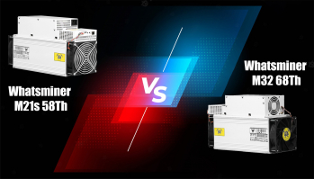 مقایسه ماینر ها: مقایسه دستگاه ماینر Whatsminer M32 68Th و Whatsminer M21s 58Th | ایران ماین
