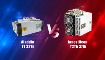 مقایسه ماینر ها: مقایسه دستگاه ماینر اینوسیلیکون innosilicon T2Th 37th و علاء الدین Aladdin T1 32Th | ایران ماین