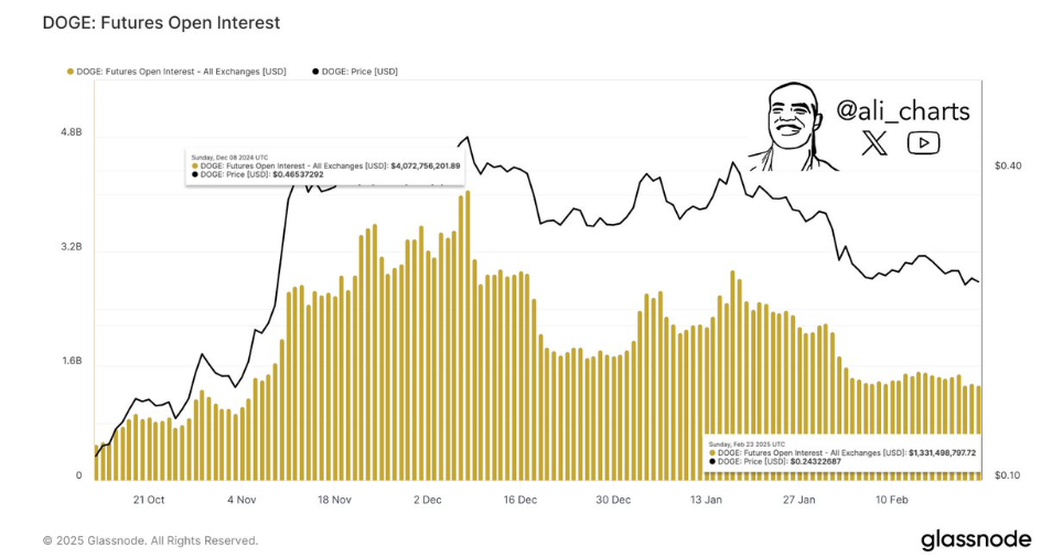 کاهش 14% در علاقه باز DOGE نگرانیهایی را بر میانگیزد؛ چه چیزی دارندگان DOGE را به یک کریپتوی جدید میکشاند؟ - 2