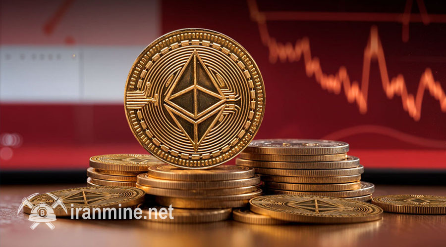سرمایه‌گذاران تسلیم بازار؛ آیا اتریوم (ETH) به ۱٬۲۰۰ دلار سقوط می‌کند؟ | ایران ماین