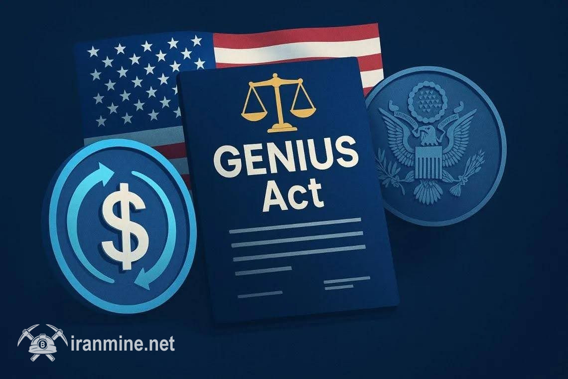 انجمن‌های بانکی آمریکا نسبت به قانون جدید استیبل کوین هشدار دادند | ایران ماین