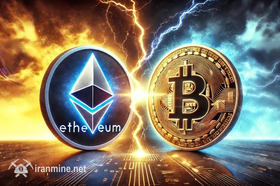 نزول تقاضای کمپانی‌ها برای ذخیره بیت کوین و بالا رفتن علاقه به اتریوم | ایران ماین