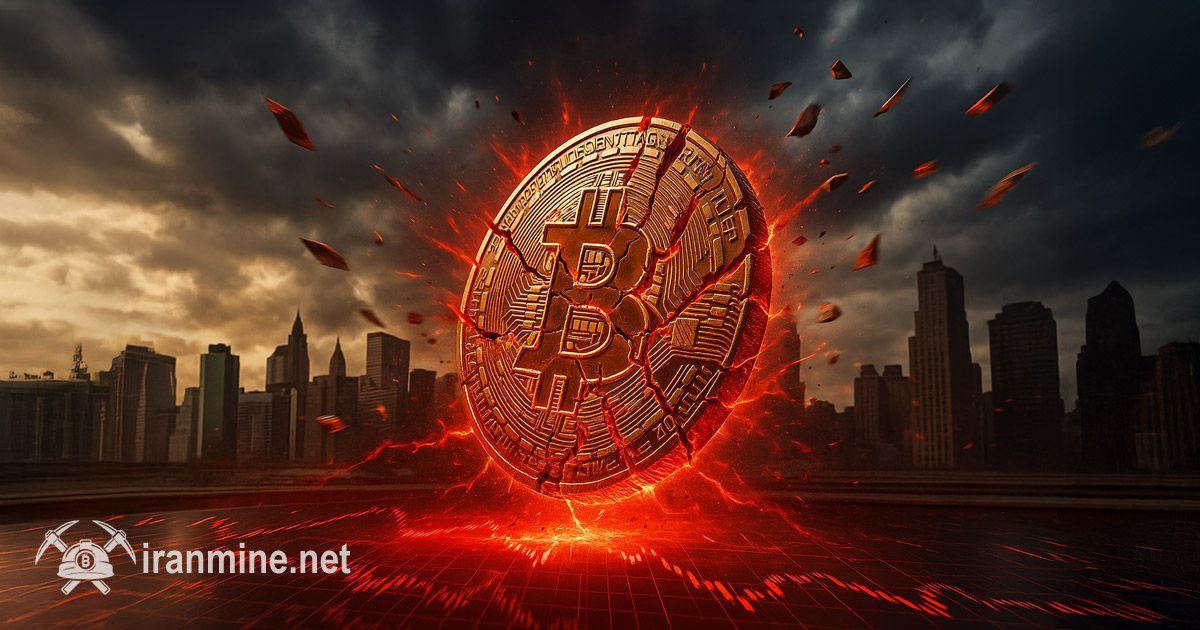 ترس از رکود جهانی، نرخ بیت‌ کوین را به زیر ۱۰۸ هزار دلار کشاند | ایران ماین