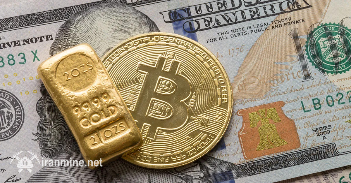 واگرایی روند طلا و بیت‌ کوین در شرایط عدم قطعیت اقتصادی | ایران ماین