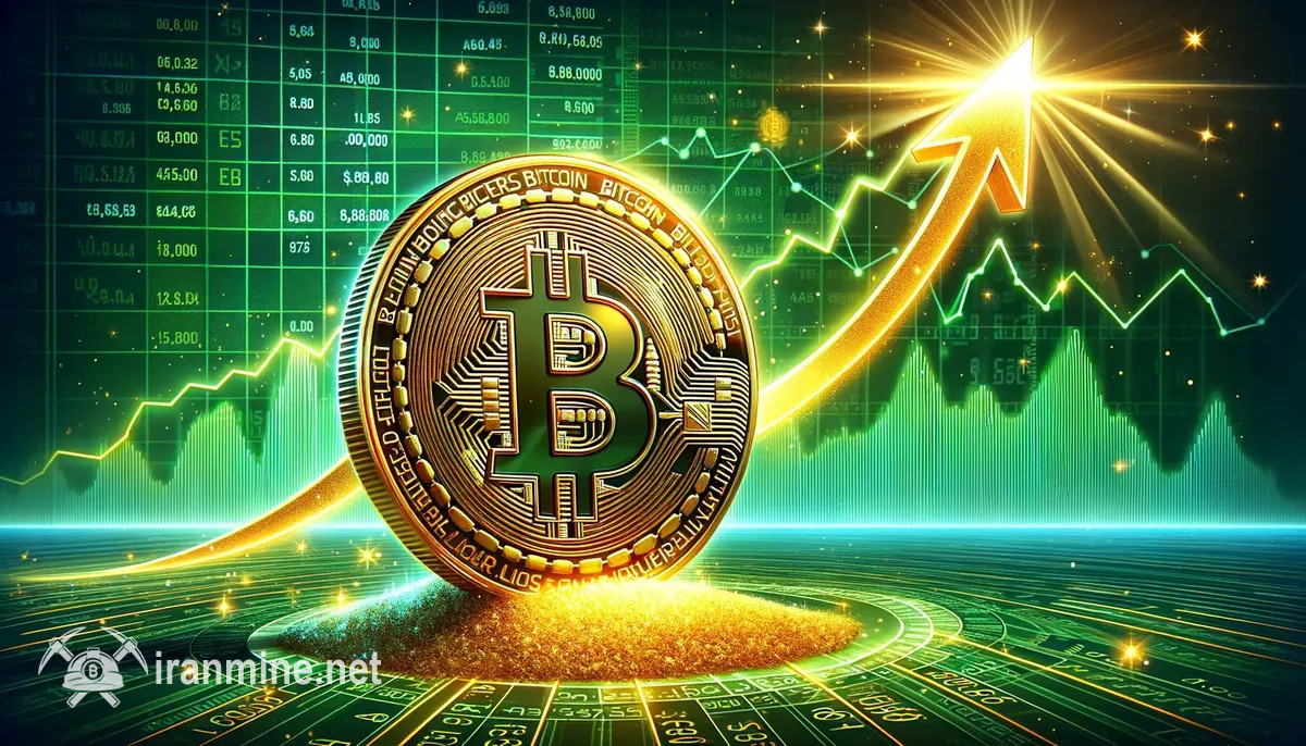 نرخ بیت‌ کوین در آستانه ثبت سقف تاریخی جدید | ایران ماین