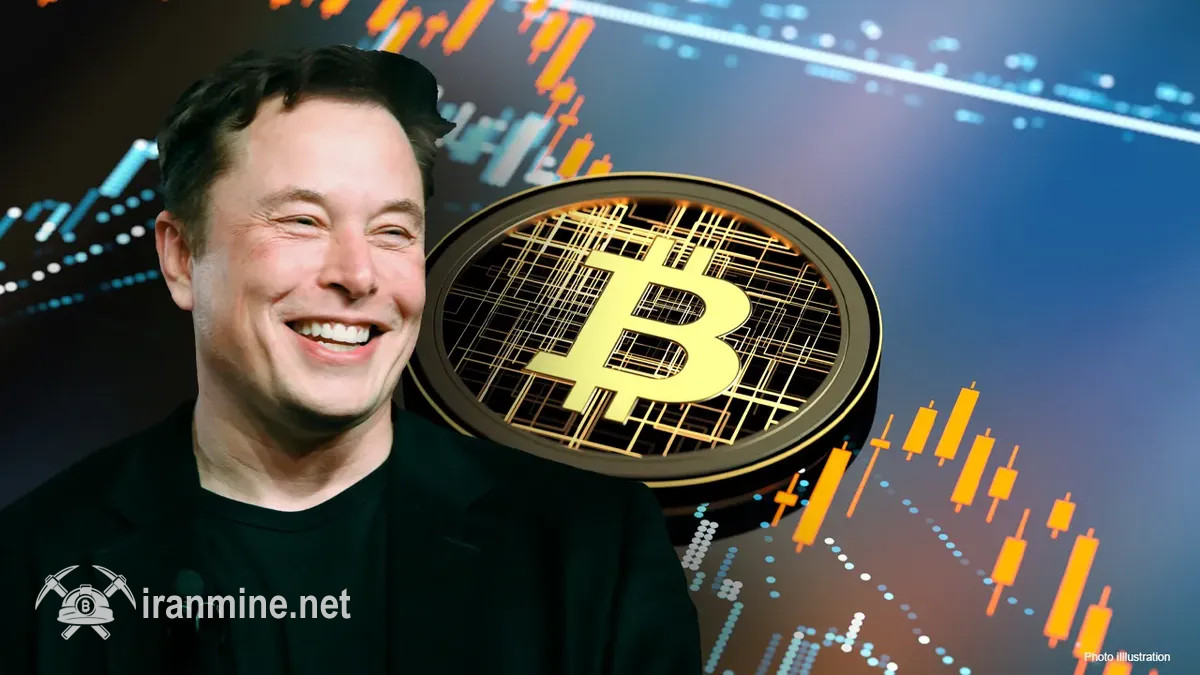 پشتیبانی غیرمنتظره ایلان ماسک از بیت‌ کوین در میانه سقوط بازار! | ایران ماین