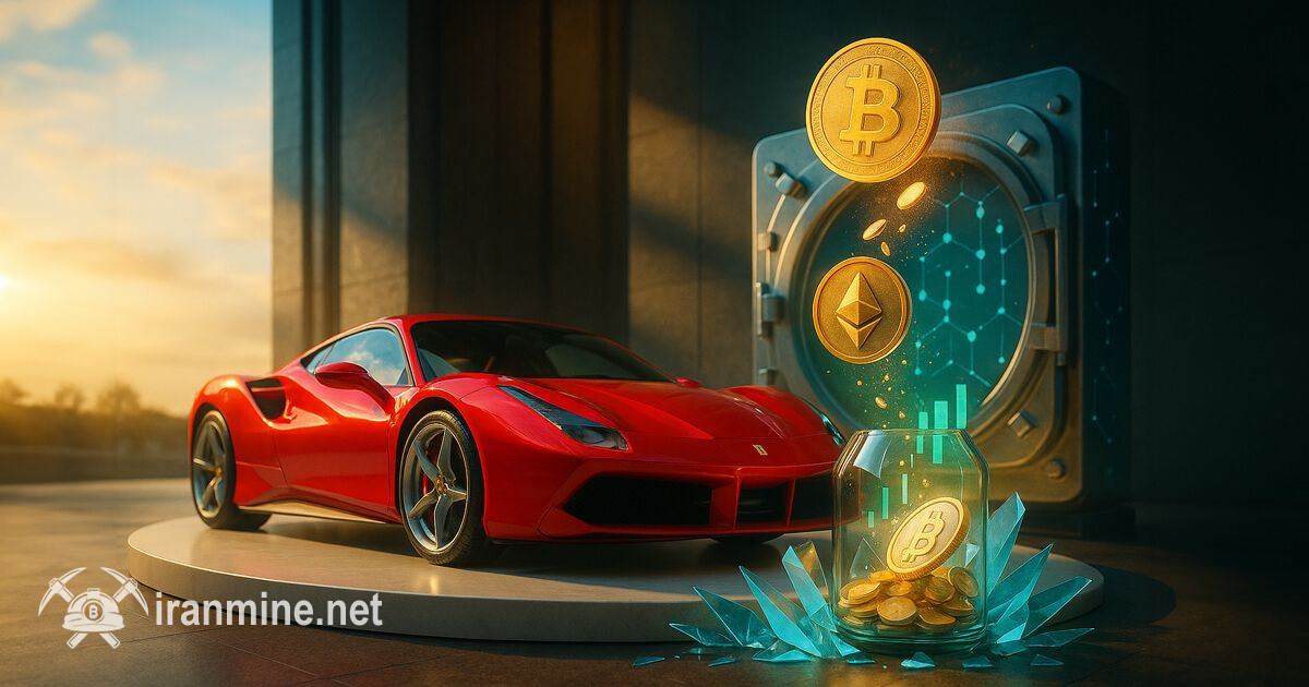 فراری خودروی مسابقه‌ای برنده لمانز را با نشان‌سازی به حراج می‌گذارد | ایران ماین