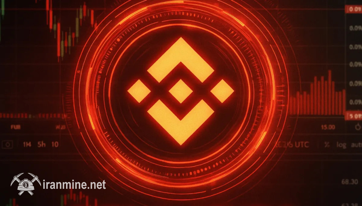 ریزش ۱۳ درصدی نرخ بایننس کوین در یک هفته و نشانه‌های هشداردهنده تکنیکالی | ایران ماین