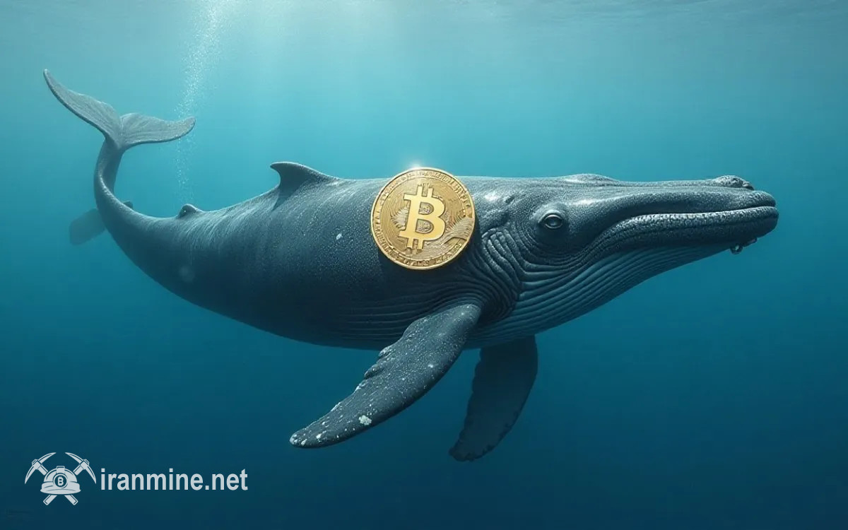 جابجایی ۲۳۰۰ بیت کوین توسط نهنگ خفته از سال ۲۰۱۸ | ایران ماین