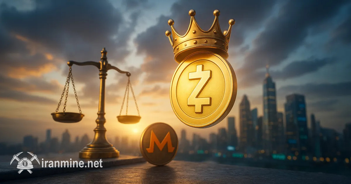 تغییر رهبری در بازار ارزهای حریم خصوصی؛ زی‌کش جایگاه مونرو را تصاحب کرد | ایران ماین