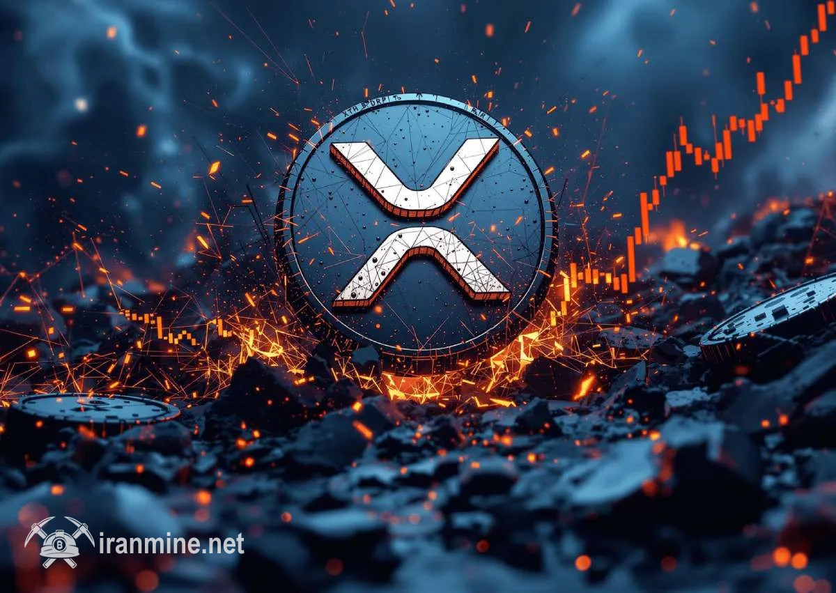 ایجاد الگوی پرچم برای نرخ XRP در محدوده حمایتی ۲ دلار | ایران ماین