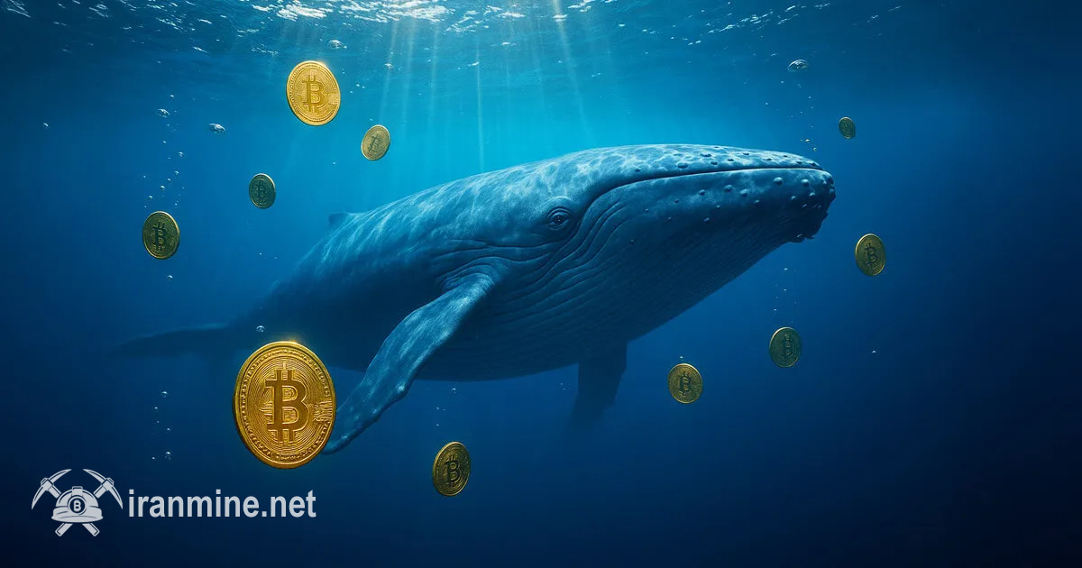 فروش ۳.۴ میلیارد دلاری نهنگ‌های بیت کوین از ابتدای دسامبر تا الان؛ نرخ در محدوده‌ی ۹۲ هزار دلار | ایران ماین