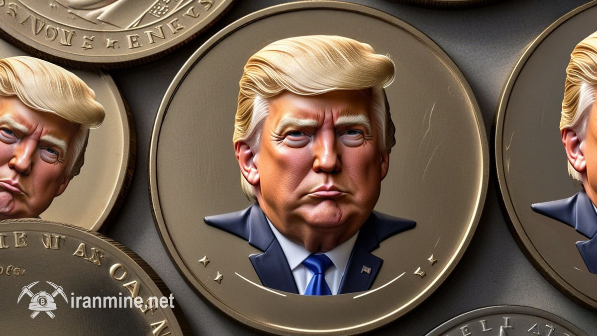 سقوط ۲۱ درصدی میم کوین ترامپ در هفته اخیر | ایران ماین