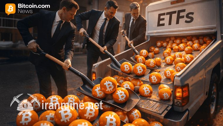 بازگشت جریان سرمایه به ETFهای بیت کوین؛ ادامه حجم فروش بر اتریوم و سولانا | ایران ماین