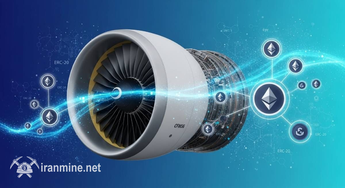 ورود دارایی‌های بخش هوانوردی به پلتفرم اتریوم؛ جزئیات توکنیزه کردن موتورهای جت | ایران ماین