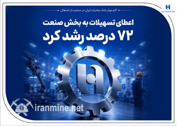 گام موثر بانک صادرات ایران در پشتیبانی از اشتغال/ اعطای اعتبارات به بخش حوزه ۷۲ درصد توسعه کرد | ایران ماین