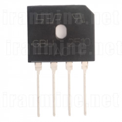 مشخصات، قیمت و خرید دیود پاور ماینر کد GBU2510 | ایران ماین