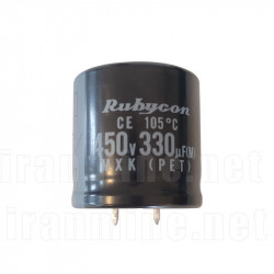 مشخصات، قیمت و خرید خازن پاور ماینر کد 330UF450V | ایران ماین